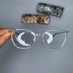 عینک فریم کائوچویی گربه ای   ۰۹۰۷