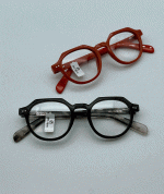 عینک فریم کائوچویی گرد ضخیم    0717