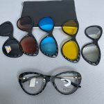 عینک فریم کائوچویی گربه ای چندکاوره ۰۹۳۴