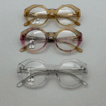 عینک فریم کائوچویی گرد 0718