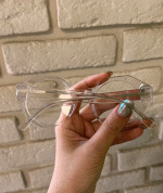 عینک فریم کائوچویی گرد 0718 - Image 3