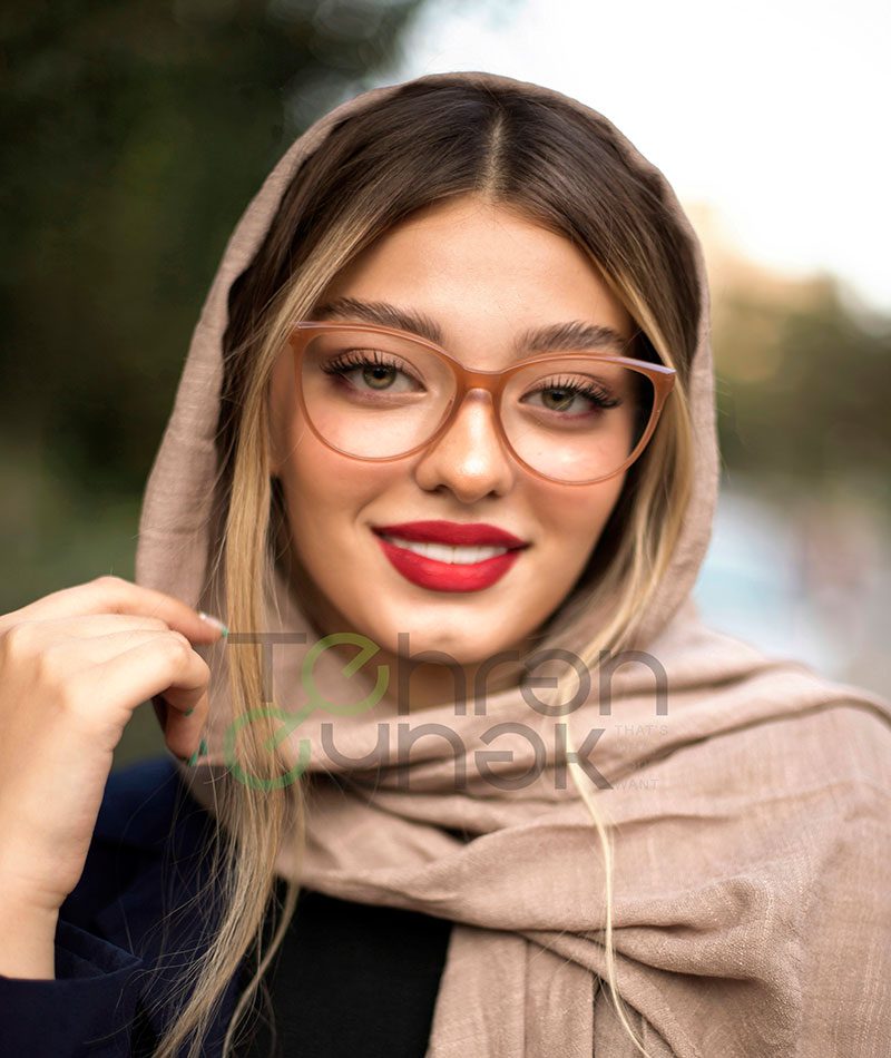 عینک فریم کائوچویی گربه ای ۰۳۲۶