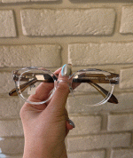 عینک فریم کائوچویی گرد ضخیم   ۰۴۶۶ - Image 2