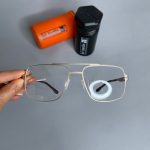 عینک فریم فلزی دوپل زاویه دار آیسی برلین۰۳۶۲