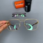 عینک فریم فلزی زاویه دار دوپل آیسی برلین ۰۳۷۲