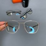 عینک فریم فلزی دوپل زاویه دار آیسی برلین ۰۳۷۷