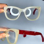 عینک فریم کائوچویی زاویه دار۰۴۶۰
