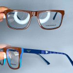 عینک فریم کائوچویی زاویه دارضخیم۰۴۶۳