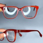 عینک فریم کائوچویی زاویه دار ضخیم۰۴۶۴