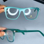 عینک فریم کائوچویی زاویه دار ضخیم ۰۴۷۰