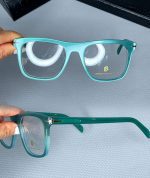 عینک فریم کائوچویی زاویه دار ضخیم ۰۴۷۰