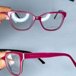 عینک فریم کائوچویی زاویه دار ضخیم ۰۴۷۳