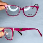 عینک فریم کائوچویی زاویه دار ضخیم۰۴۷۶