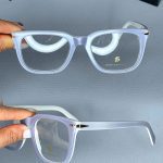 عینک فریم کائوچویی زاویه دار ضخیم ۰۴۸۲