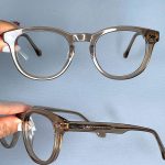 عینک فریم کائوچویی گرد ضخیم ۰۴۹۶