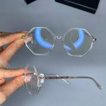 عینک فریم کائوچویی زاویه دار   ۰۵۵۳