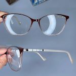 عینک فریم کائوچویی گربه ای دورنگ کوچک 0824