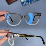 عینک فریم کائوچویی گربه ای دورنگ  0851