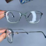 عینک فریم کائوچویی پروانه ای دورنگ  0864