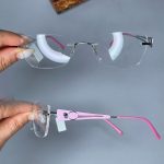 عینک بدون فریم مستطیلی زنانه 0733