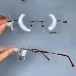 عینک بدون فریم گربه ای زنانه 0743