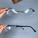 عینک بدون فریم مستطیلی زنانه 0749