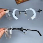 عینک بدون فریم گربه ای زنانه 0760