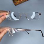 عینک بدون فریم زاویه دار زنانه 0762