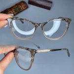 عینک فریم کائوچویی گربه ای دورنگ   0885