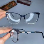 عینک فریم کائوچویی گربه ای دورنگ  0891