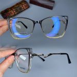 عینک فریم کائوچویی پروانه ای دورنگ  0899