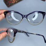 عینک فریم کائوچویی گربه ای دورنگ  0908