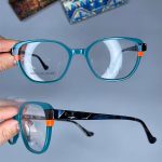 عینک فریم کائوچویی گربه ای دورنگ  0929