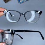 عینک فریم کائوچویی گربه ای دورنگ  0932
