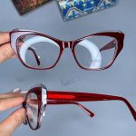 عینک فریم کائوچویی پروانه ای دورنگ  0941