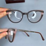 عینک فریم کائوچویی گربه ای دورنگ مات 0642