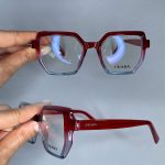 عینک فریم کائوچویی زاویه دار چند رنگ 0656