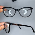 عینک فریم کائوچویی گربه ای مشکی 0680