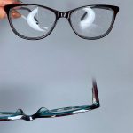 عینک فریم کائوچویی گربه ای رنگی 0687