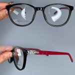 عینک فریم کائوچویی گربه ای مشکی 0700