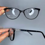 عینک فریم کائوچویی گربه ای مشکی 0705