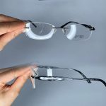 عینک بدون فریم مستطیلی 0753