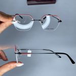 عینک بدون فریم زاویه دار 0755