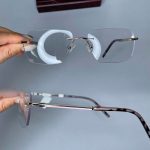 عینک بدون فریم مستطیلی 0720