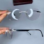 عینک بدون فریم زاویه دار 0724