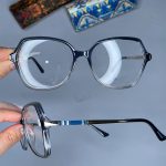 عینک فریم کائوچویی پروانه ای دورنگ  0940