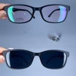 عینک فریم کائوچویی مستطیلی کاوردار  010133