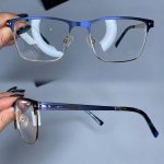 عینک فریم فلزی مستطیلی  010201