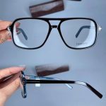 عینک فریم کائوچویی دوپل زاویه دار  010213