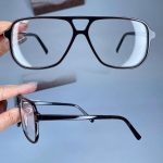 عینک فریم کائوچویی دوپل زاویه دار  010225